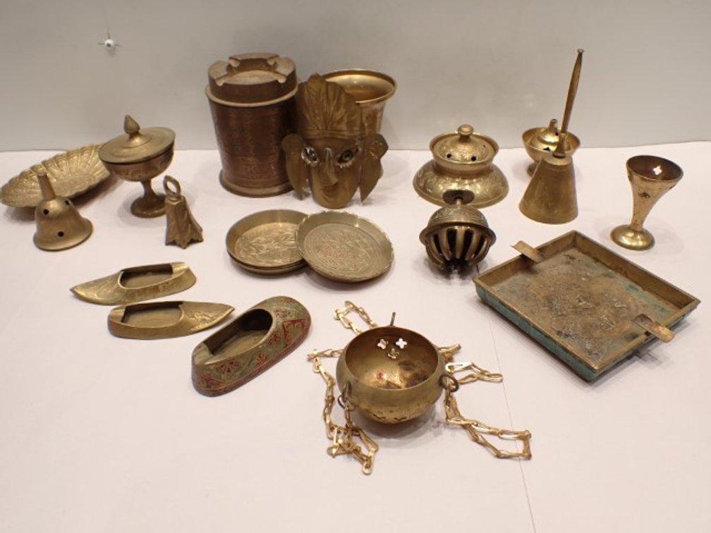 Brass:Bells, Ashtrays Etc.