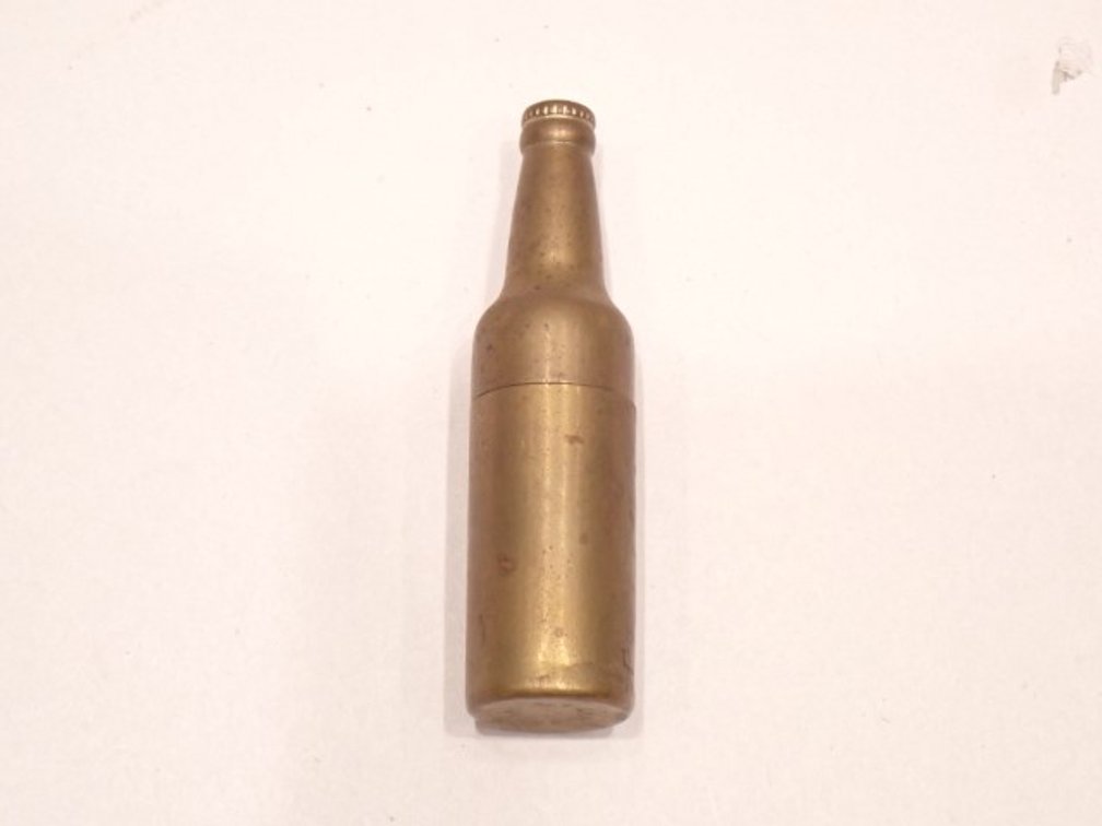 Brass Bottle Ashtray