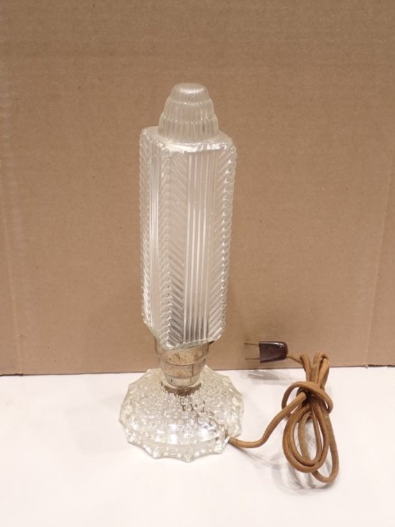 1930's Art Deco Skyscraper Table Lamp