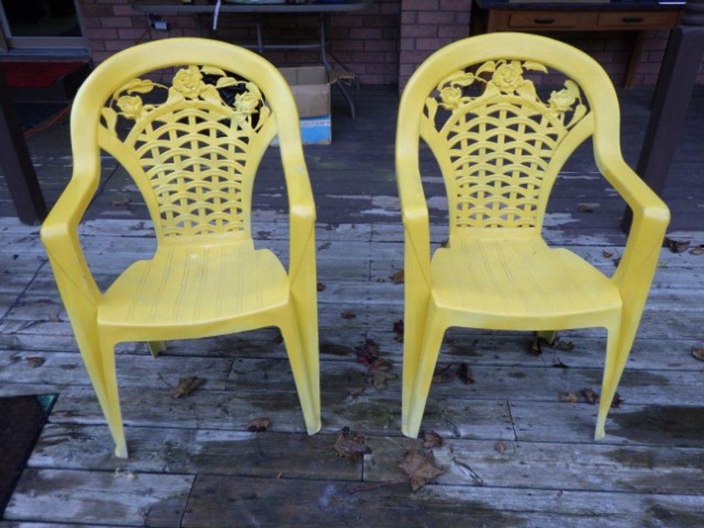 Yellow Patio Chairs