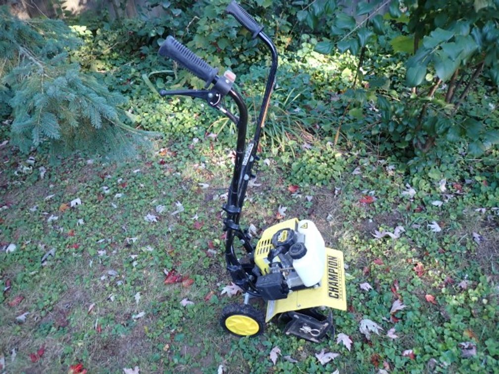 Champion Garden Tiller