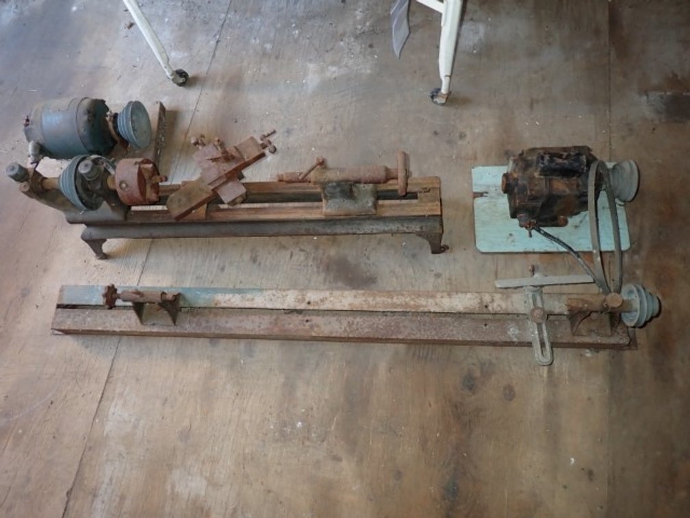 Various Lathes and Vise