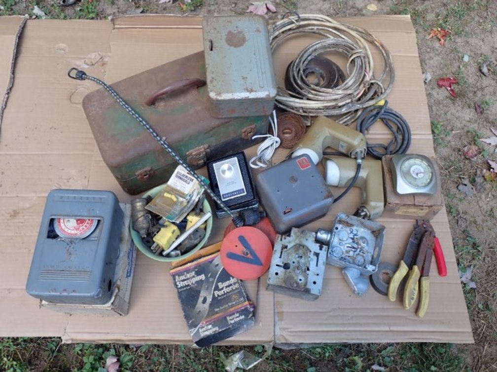 Green Metal Tool Box