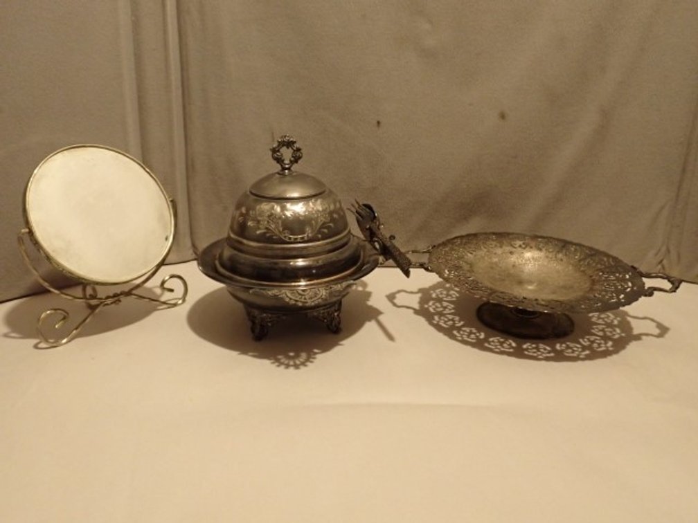 Silver Plated Serving Set