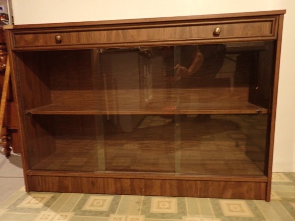 Wooden Display Cabinet