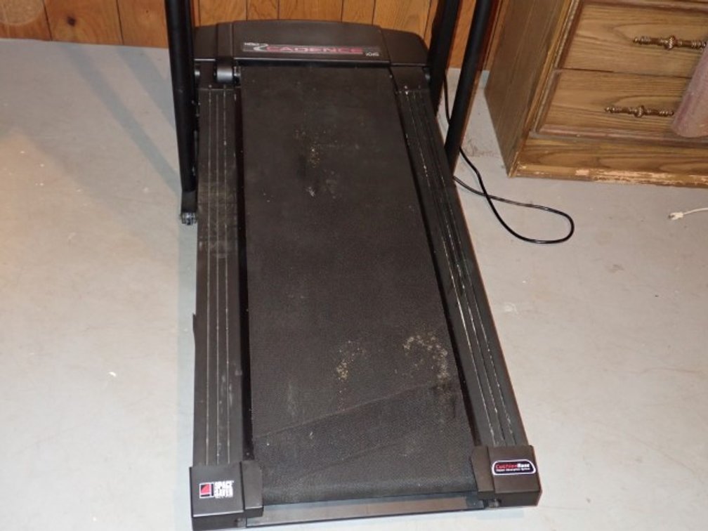 Weslo Cadence Folding Treadmill & Weider Hand Grips