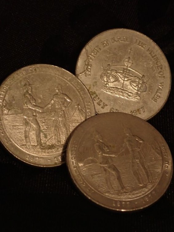 1977 Blackfoot Crossing Commemorative Medal for Treaty No.7