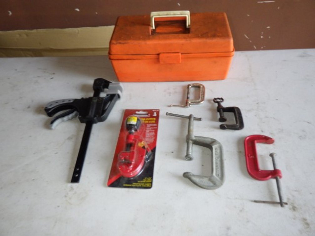 Hand Tools & Plastic Tool Box