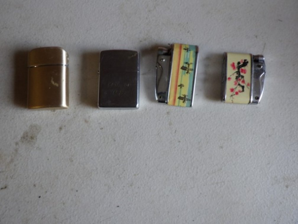 Vintage Lighters and Key Chains