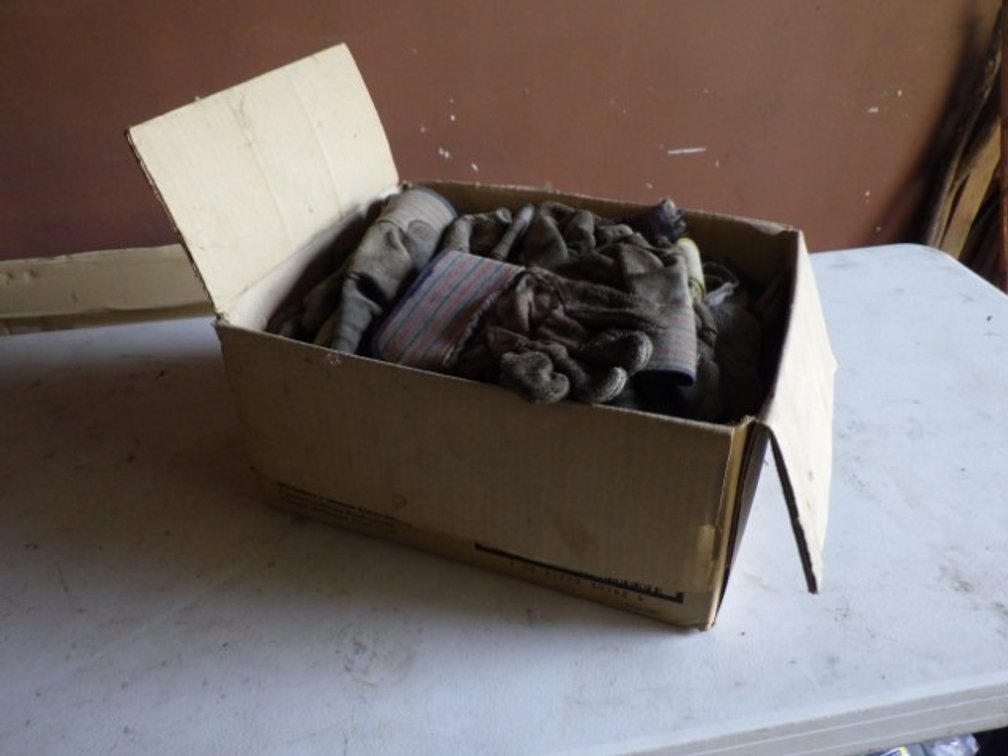 Used Work Gloves