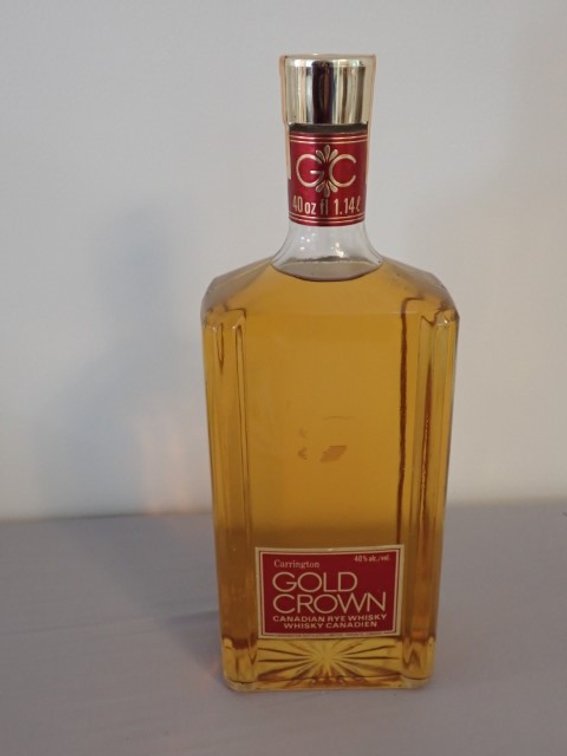 Carrington Gold Crown Canadian Rye Whiskey
