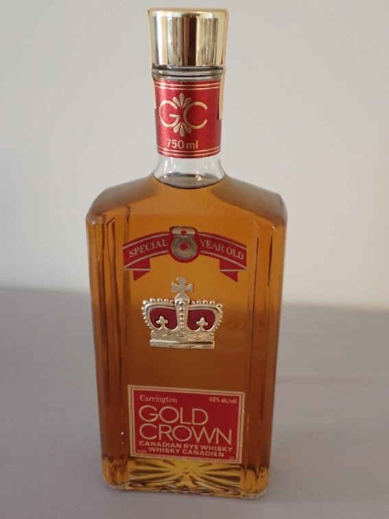 Carrington Gold Crown Canadian Rye Whiskey