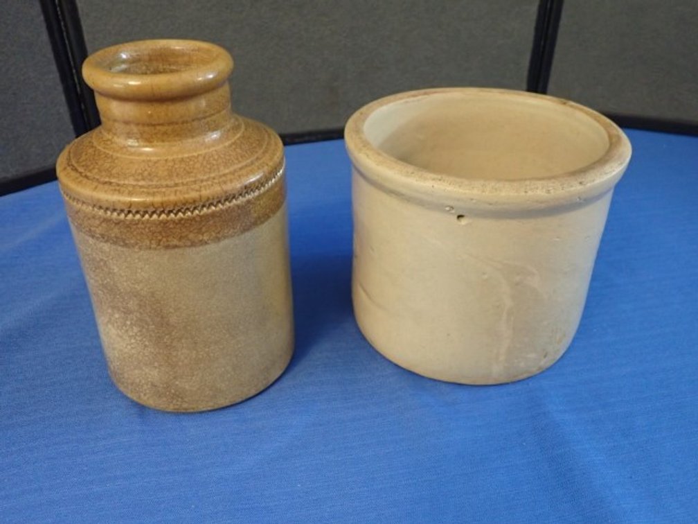 Stoneware Crock/Jars