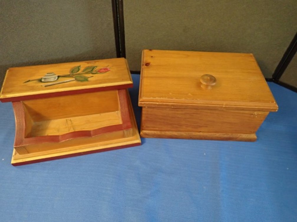 Wooden Country Style Desktop Organizers