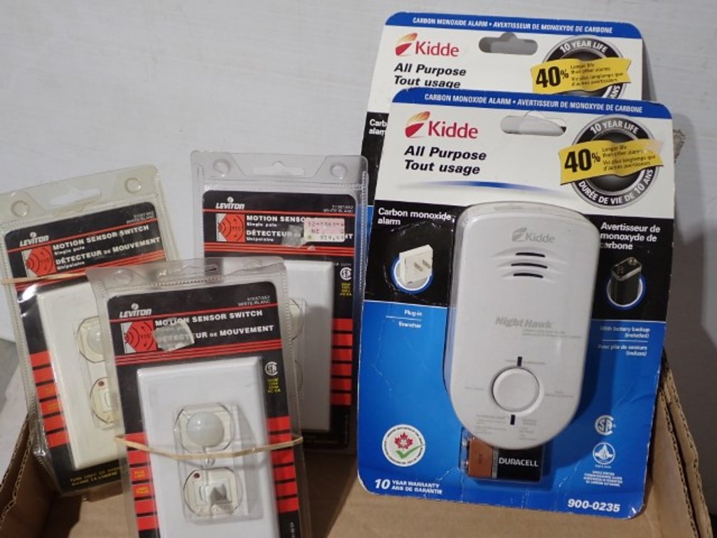 NEw Carbon Monoxide Monitors & Switches