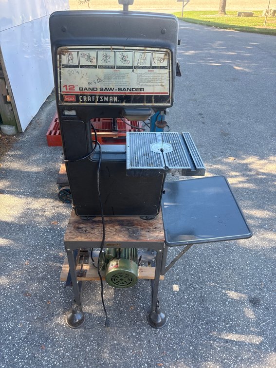 Craftsman 12 inch bandsaw