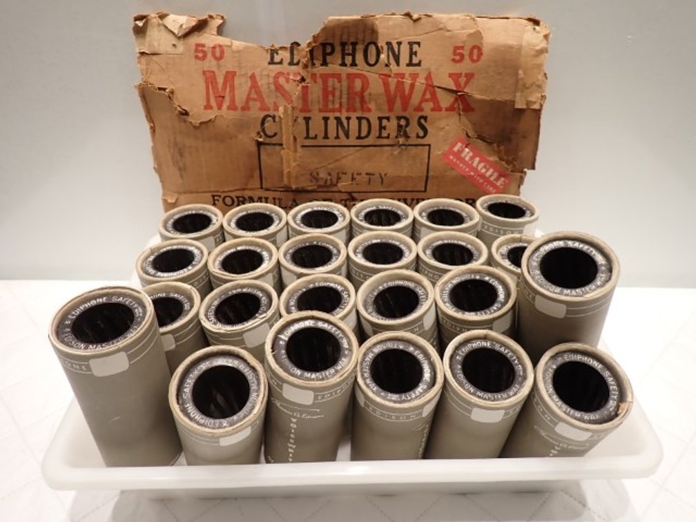 Vintage Edison Ediphone Cylinder Collection