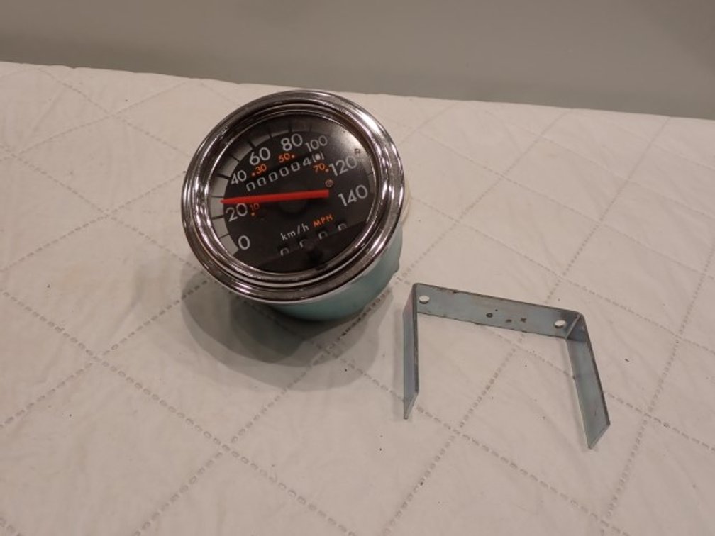 Retro Vintage Style Speedometer