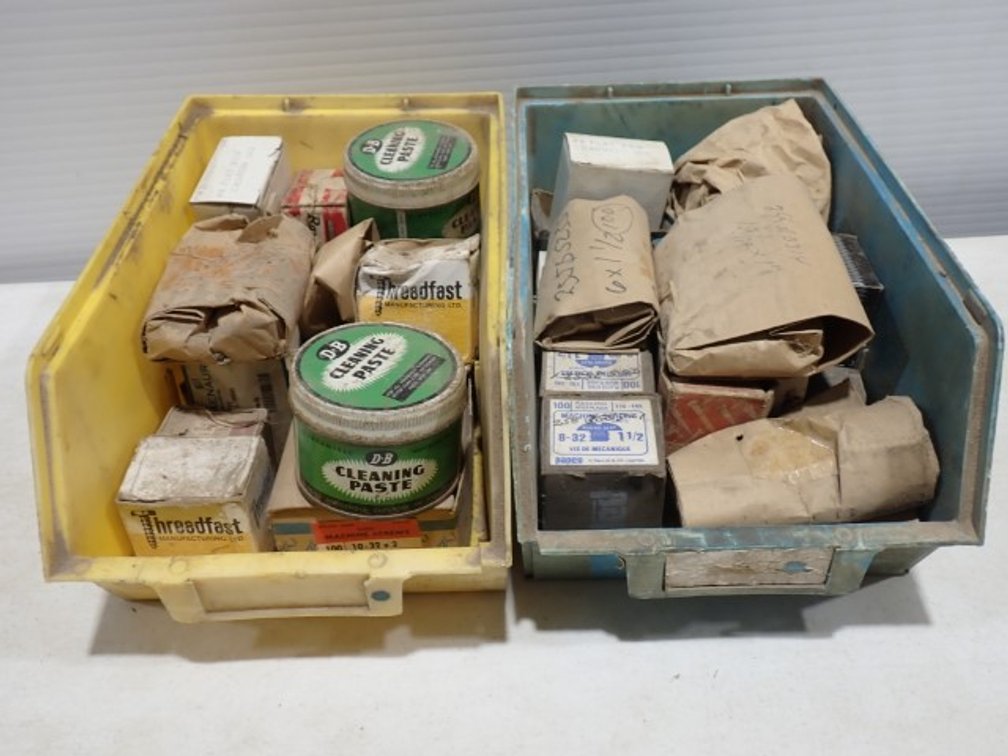 Parts Bins With Contents