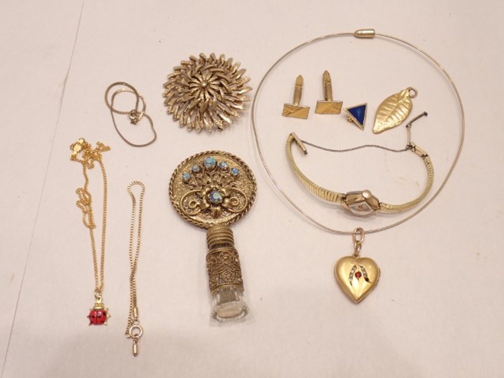 Women's Mechanical Wrist Watch, Perfume Bottle & More