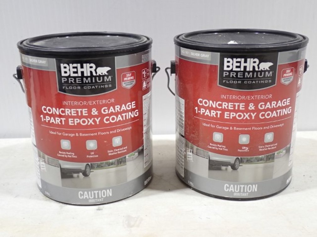 NEW Behr Epoxy Coating