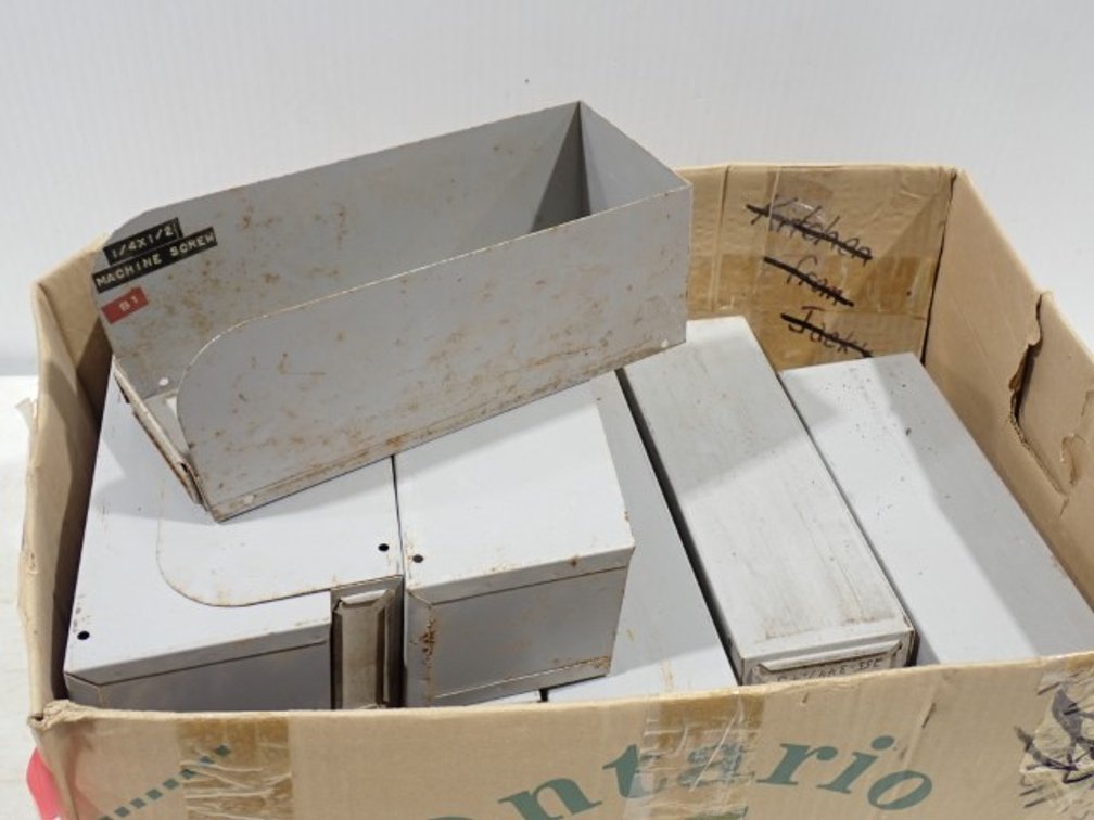 Metal Storage Bins