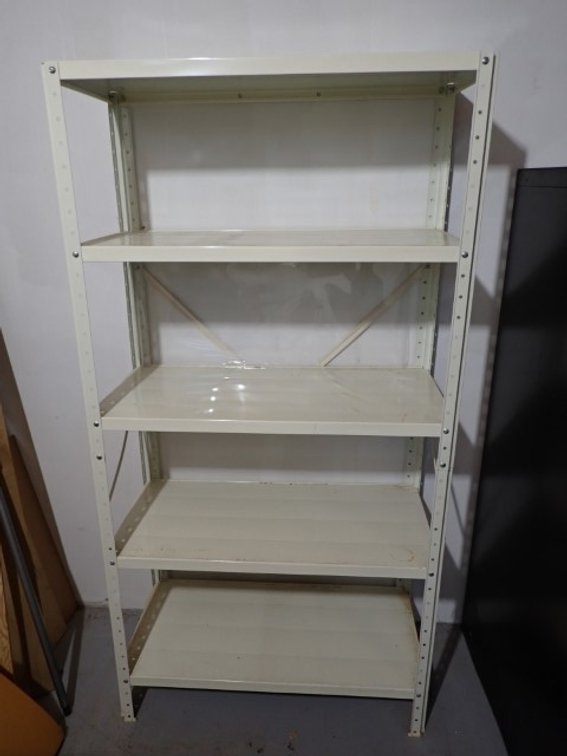 Metal Shelving Unit