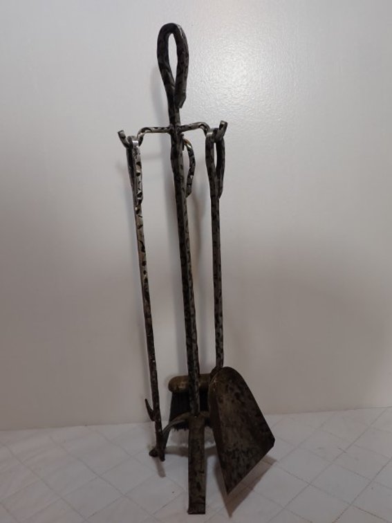 MCM Fireplace Tool Set