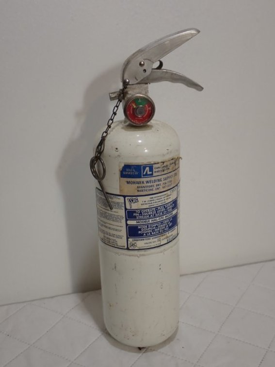 Vintage Halon 1211 Portable Fire Extinguisher