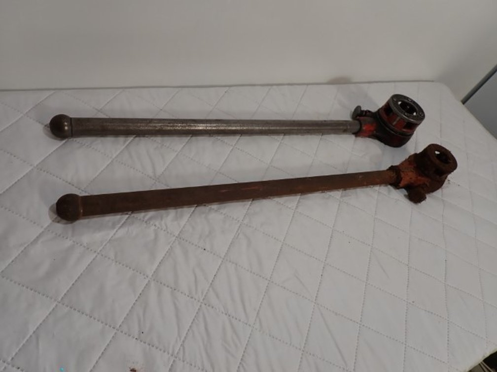 Ridgid Manual Pipe Threader Ratchet & Handle Assembly