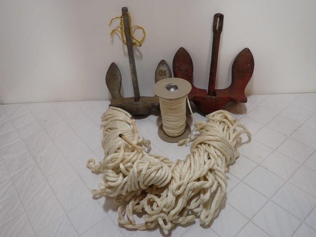 Boat Anchors & Rope