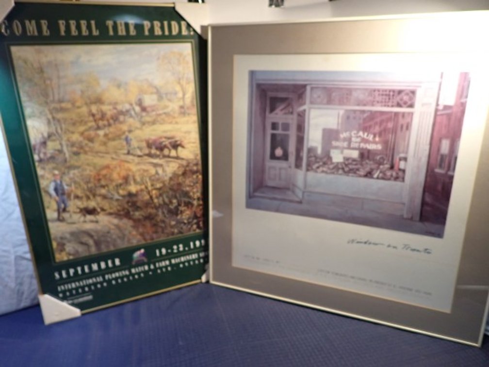 Plowing Match & Toronto Framed Posters