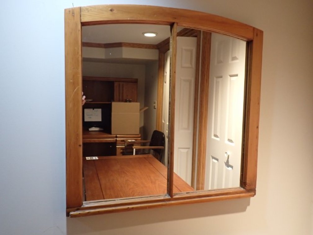 Arched Window Mirror