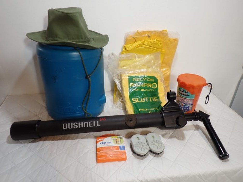 Bushnell Telescope & Rainwear
