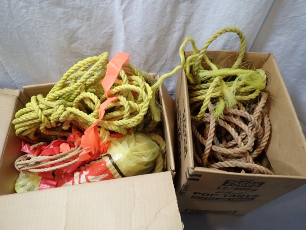 Yellow Twisted Synthetic Rope
