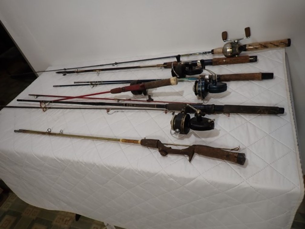 Mix of Fishing Rods