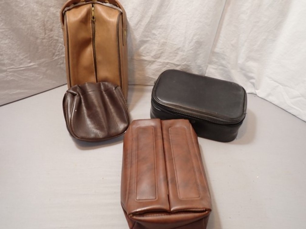 Selection of Faux Leather Gentleman's Utility Cases