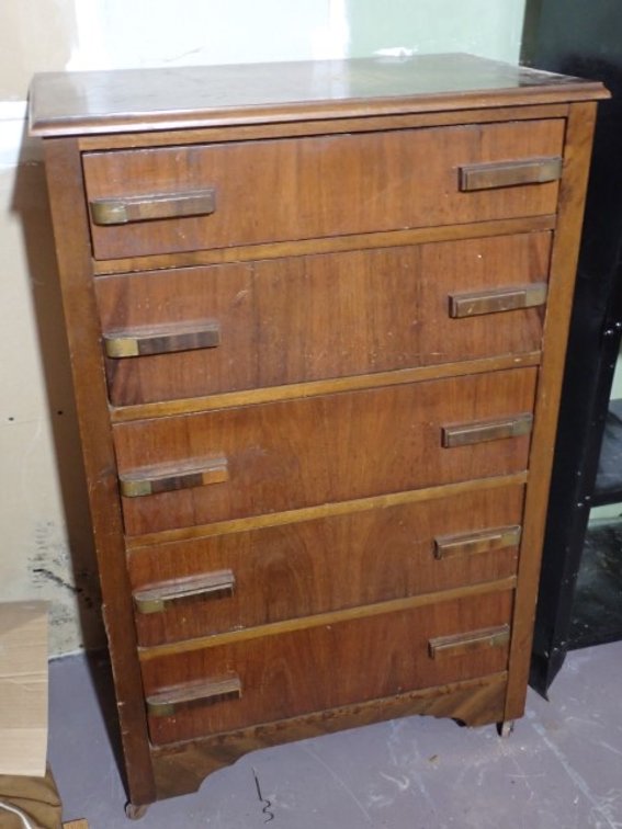 Vintage Tall Chest of Drawers