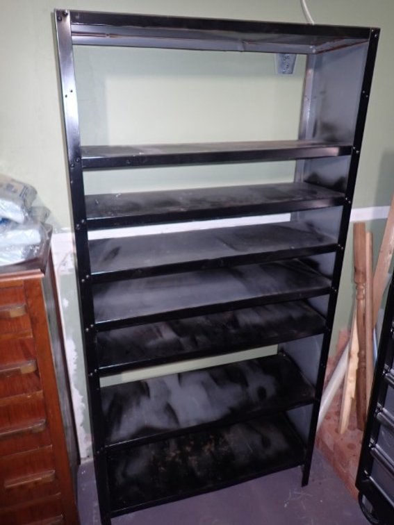 Metal Shelving Unit