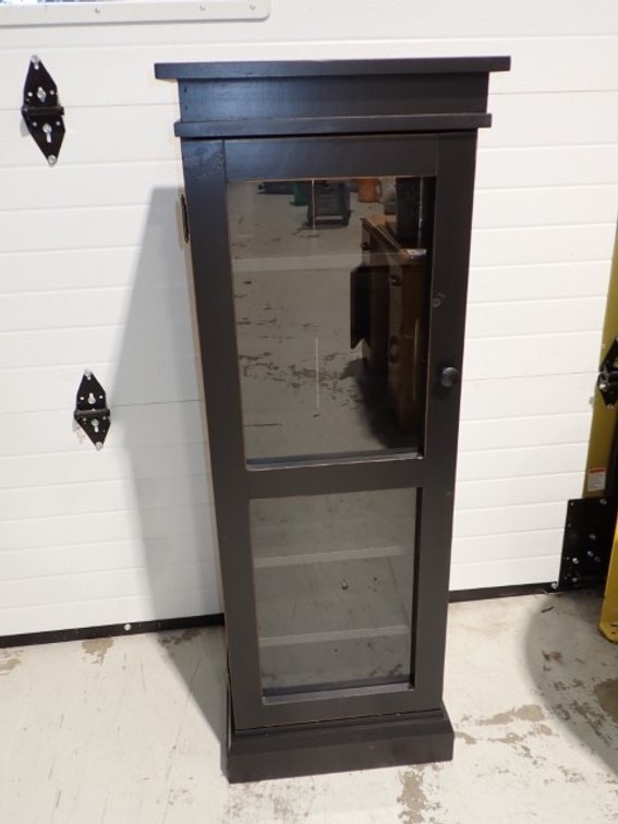 Wooden Glass Front Cabinet