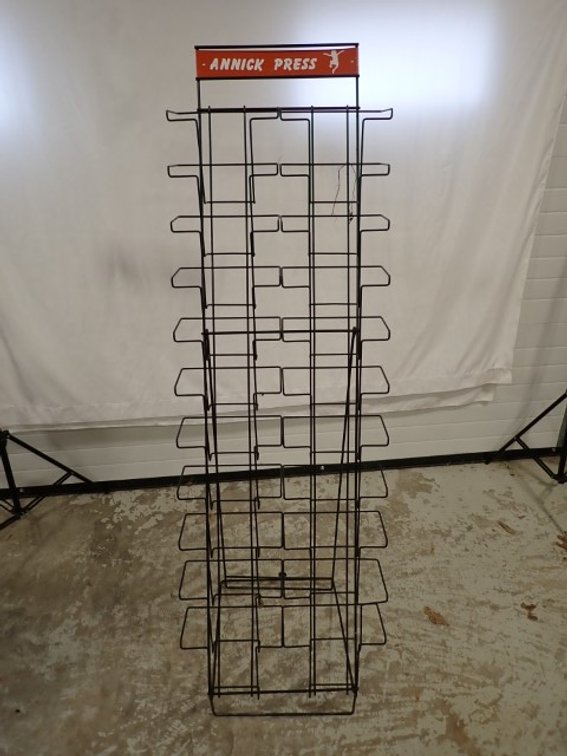 Black Wire Display Rack