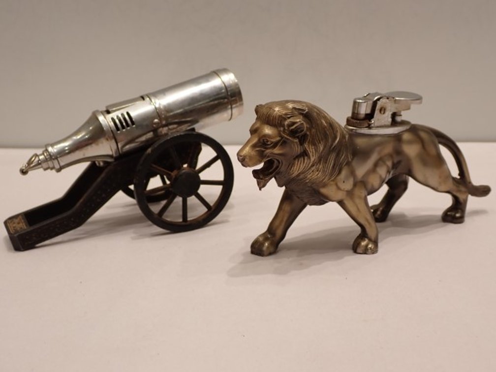 Two Table Lighters