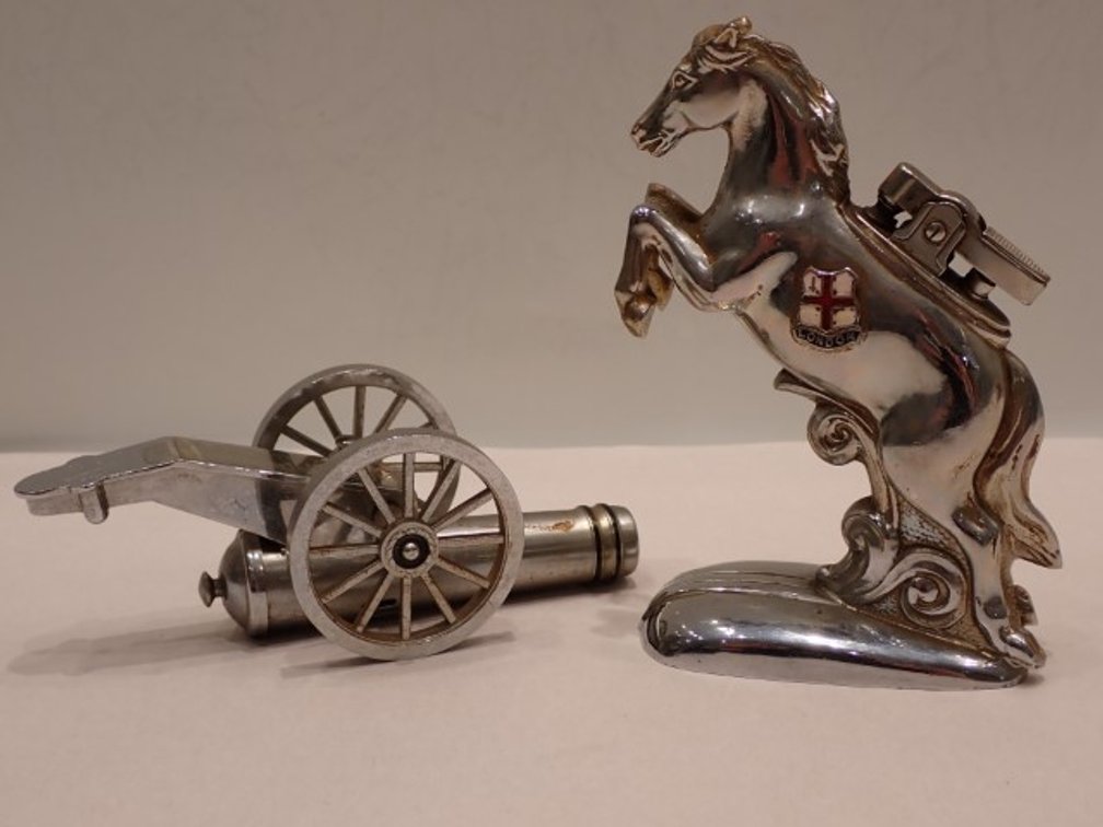 Horse & Canon Lighter