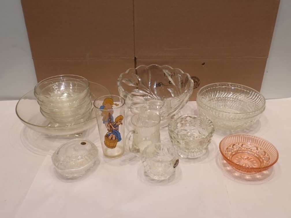 MCM Glass / Crystal Bowl Assortment