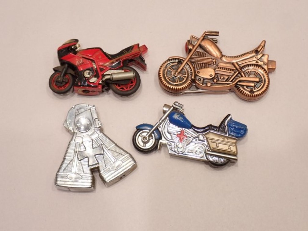 Collection of Fuel Motorcycle Style Table Lighters