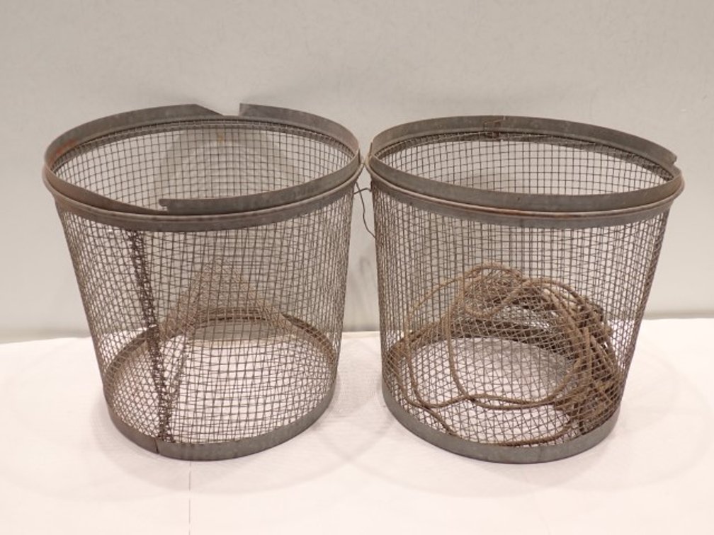Vintage Minnow Basket
