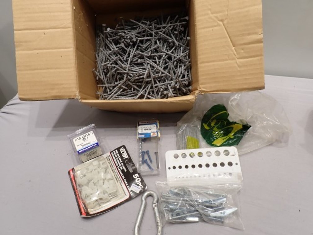 Various Nails and Items