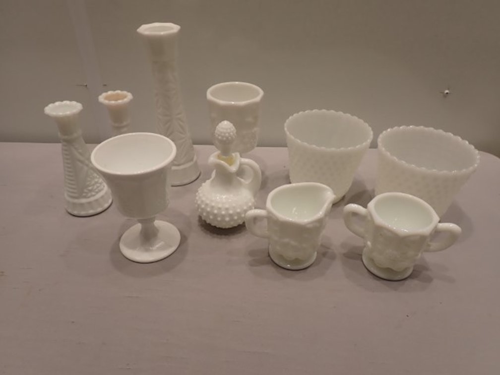 Milk Glass Collection