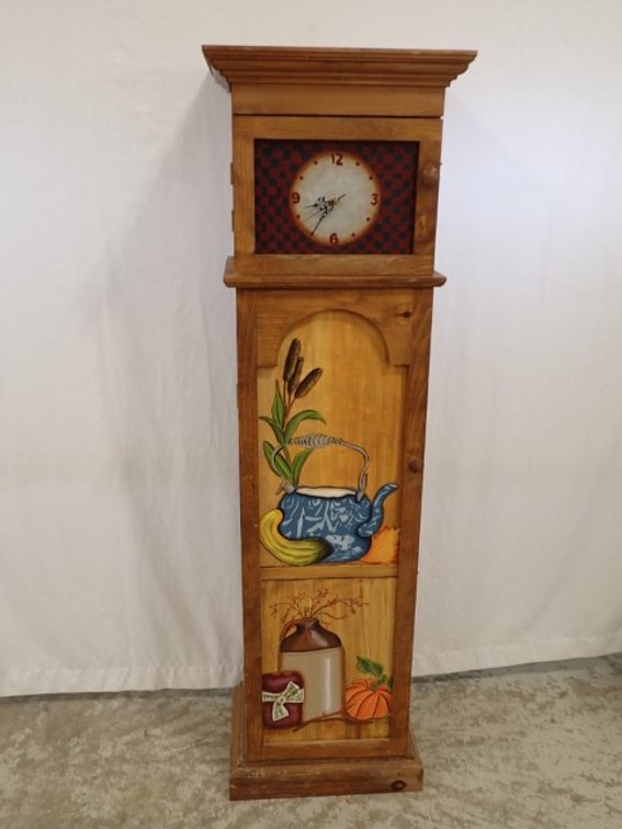 Folk Art Tall-Case Clock