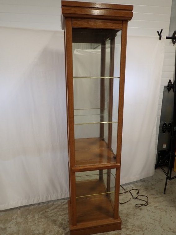 Glass Curio Display Cabinet